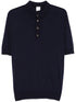 knitted polo shirt